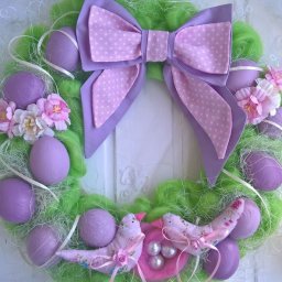 Создаем пасхальный венок