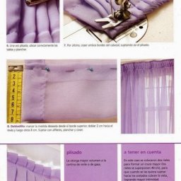 Формируем складки и сборки на шторах