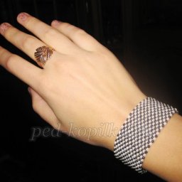 Браслет из бисера "Пестрота"