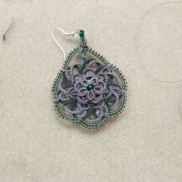 Серьги "Глаз дракона"