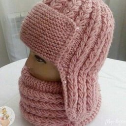 Модная шапочка и шарфик