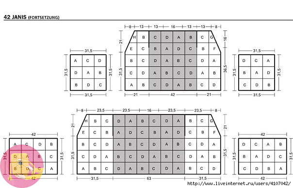 Летний кардиган цветочными квадратами: выход в свет за один вечер
