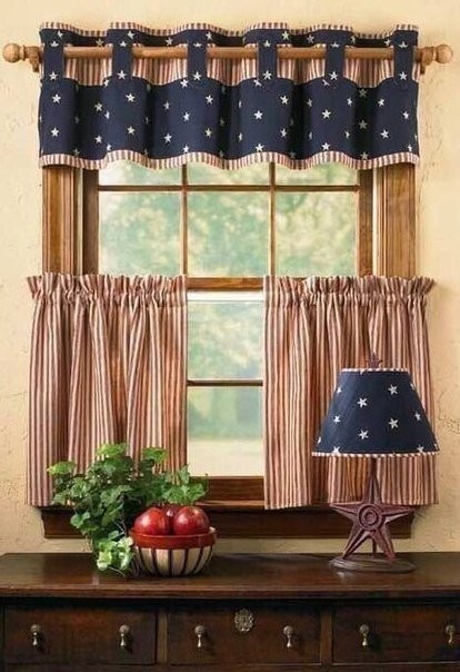 Интересные варианты прикрепления шторы к карнизу