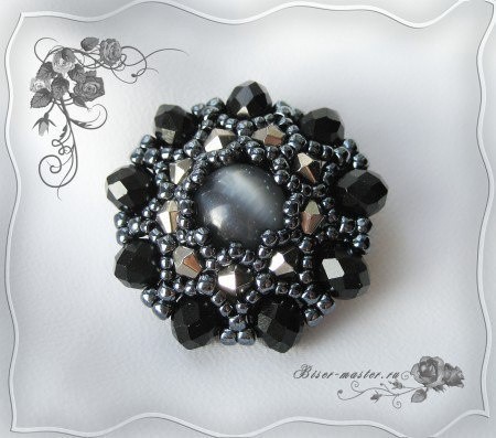 ​Брошь "Каменная сказка"