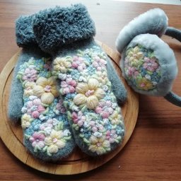 ​Чарующая красота вышитых варежек: идеи