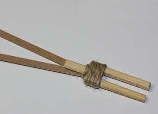 Декоративный велосипед из бумаги