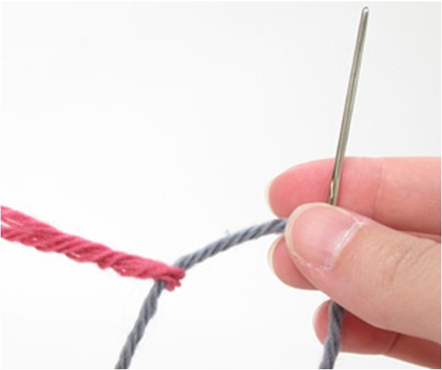 ​Интересная идея соединения концов нитей без узла