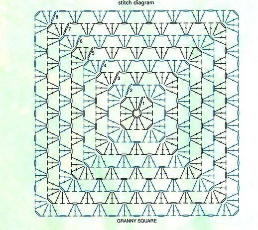 Яркие подушки крючком