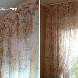 Шторы с буфами