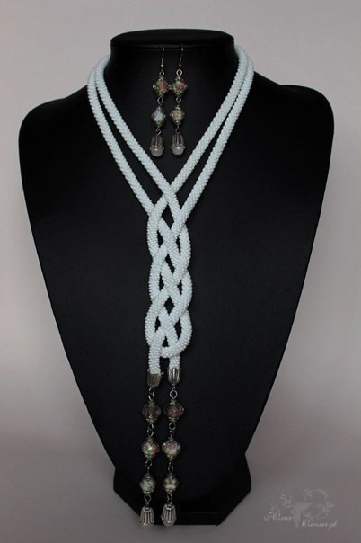 Украшения в стиле макраме