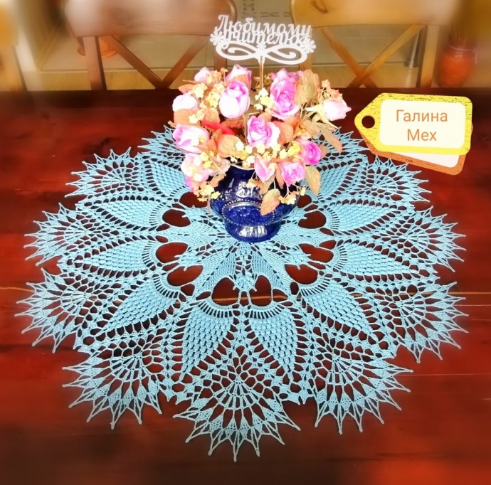 ​Изысканно красивая салфетка