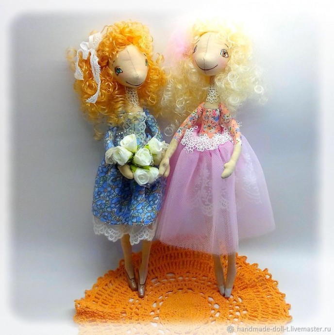 Тонкости создания текстильной куклы на каркасе