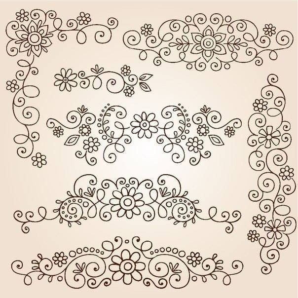 Шаблоны в восточном стиле