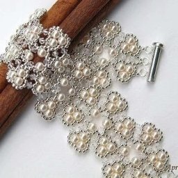 ​Нежный браслет "Морозные узоры"