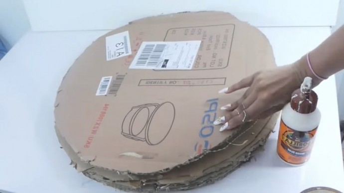 Мастерим пуфик быстро и легко