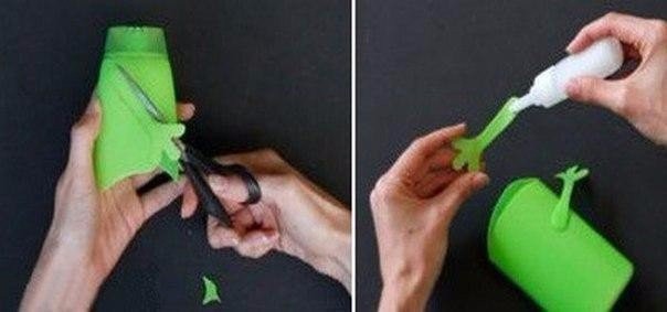 Органайзер из пластикового флакона