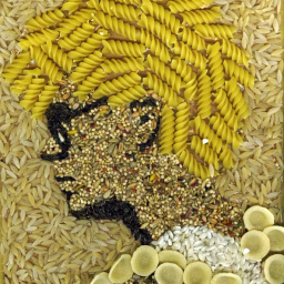 ​Портреты из макарон как отдельный вид искусства