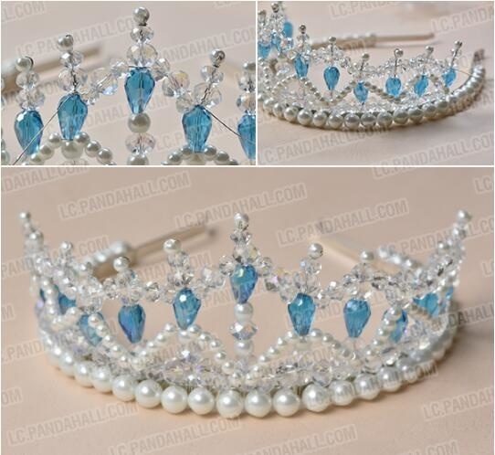 Прекрасная новогодняя корона своими руками