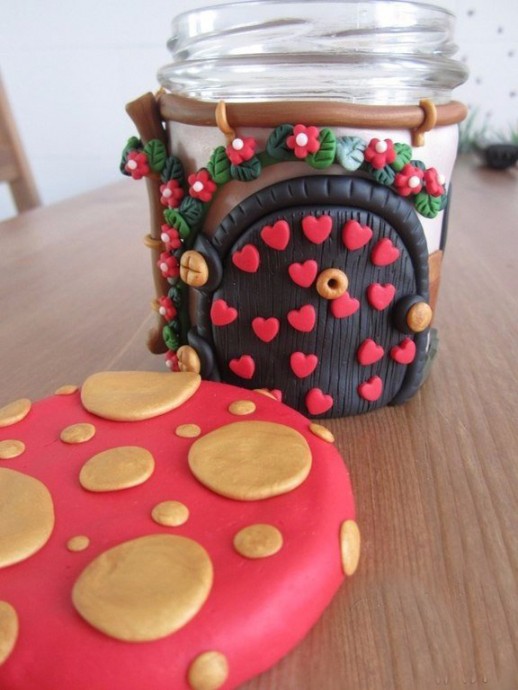 Декорируем баночки