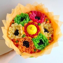 Яркие букеты из сухофруктов: идеи для творчества и подарков любимым