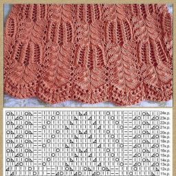 Красивые узоры спицами