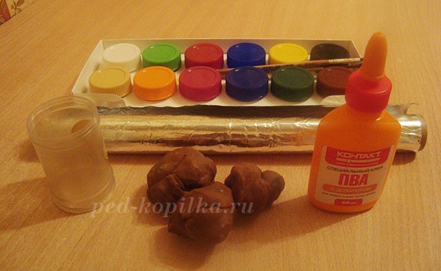 Лепка фигур из пластилина