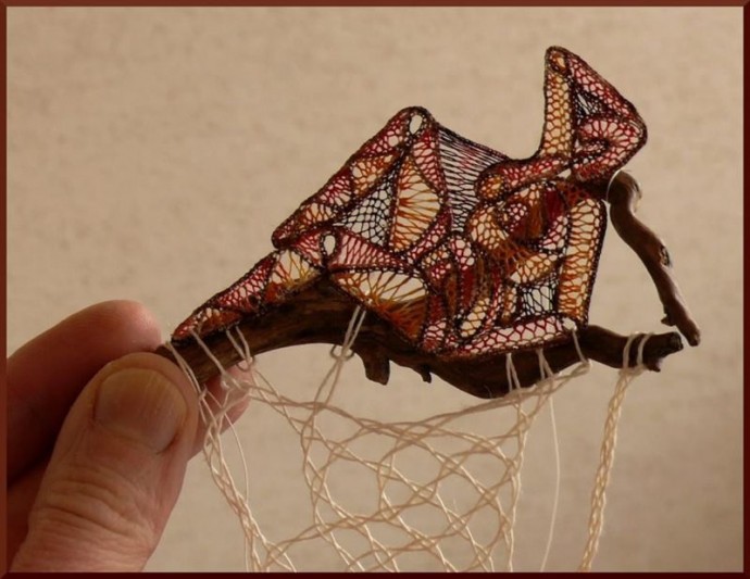 Плетение на коклюшках: потрясающие идеи