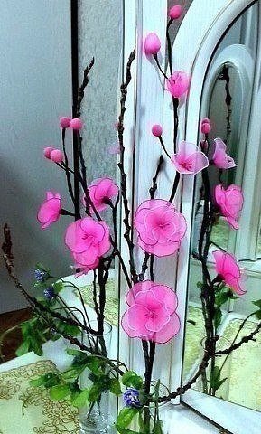 Потрясающие цвeты из кaпpoнa