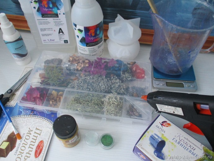 Таинственный домик из эпоксидной смолы