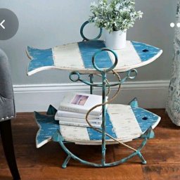 Декоративные столики в морском стиле: идеи для творчества