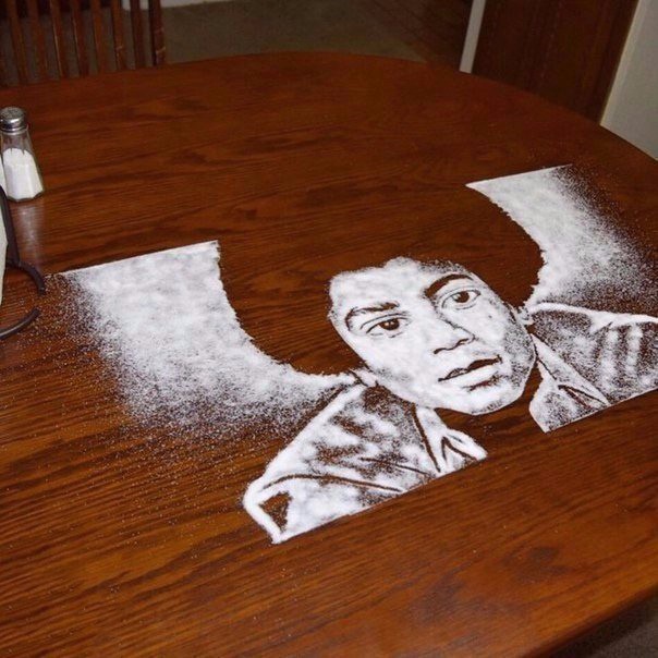 ​Картины из соли: идеи для творческого вдохновения