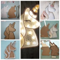 Красивый ночник cвoими pyкaми