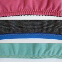 Как пришить эластичную ленту к срезу изделия