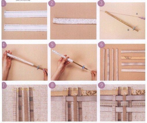 ​Плетеная сумка из ткани