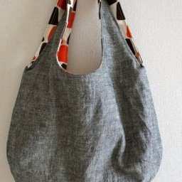 Двусторонняя сумка из ткани