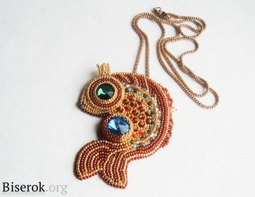 Моя золотая рыбка: подвеска на удачу