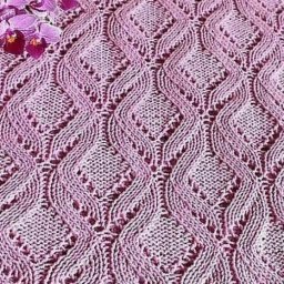 ​Очаровательные узоры спицами