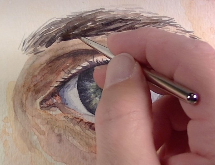Рисуем правдоподобный красивый глаз