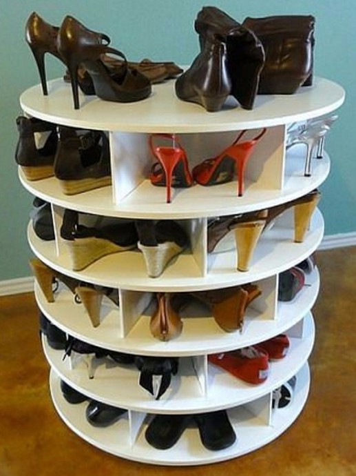Самые разные идеи тумбочек для обуви