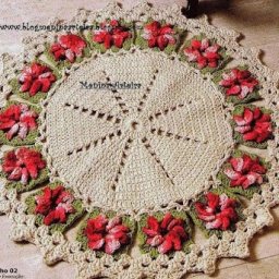 ​Вязаные коврики