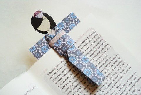 Делаем закладку из картона "Японка": мастер-класс Делаем закладку из картона "Японка": мастер-класс