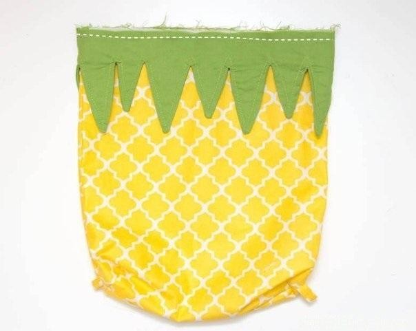 Как сделать рюкзачок-ананас Как сделать рюкзачок-ананас