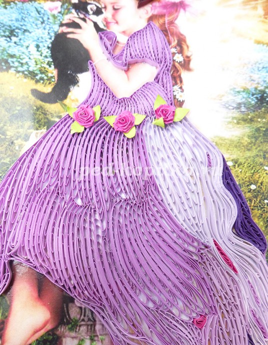 Картина в технике квиллинг: мастер-класс