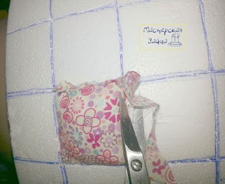 Декор шкатулки из пенопласта Декор шкатулки из пенопласта