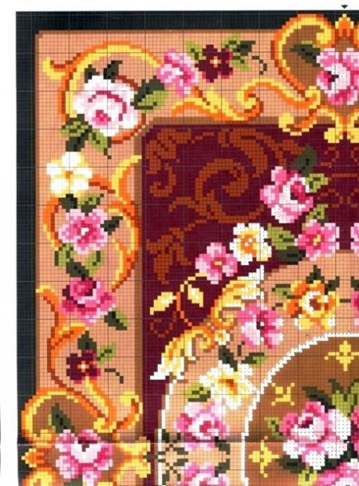 Узор для маленького коврика Узор для маленького коврика