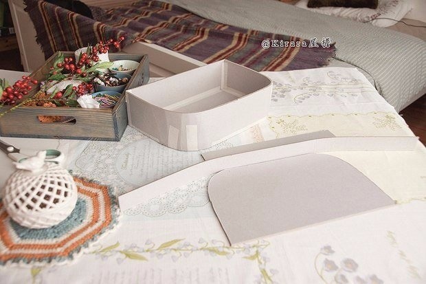 Чемоданчик из картона: мастер-класс