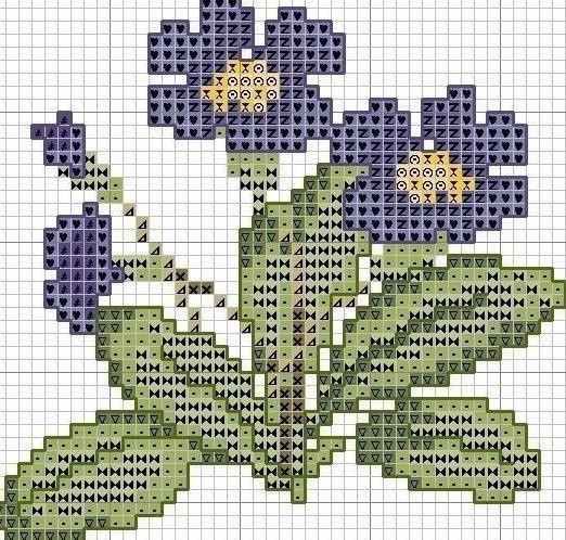 Цветочная вышивка