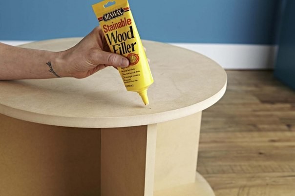 Круглый журнальный столик своими руками