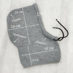 Технология вязания капора