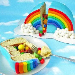 Торт-радуга